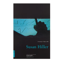 Susan Hiller, 1996 original exhibition poster